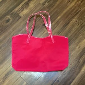 Pink/Paris Lancôme tote bag, New